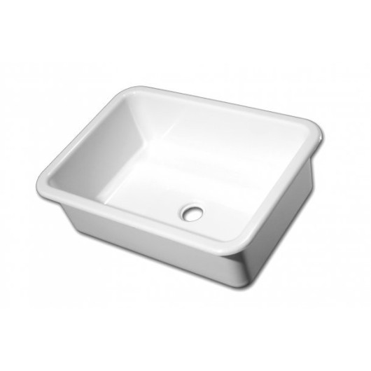 Lavabo rectangulaire Soltherm 280x380mm | évier à encastrer pour salle de bain camping-car, van et bateau
