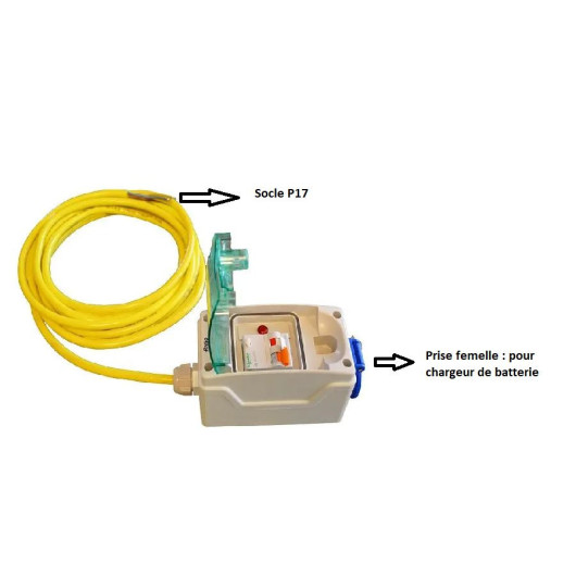 VETUS Boîtier de raccordement électrique 30 mA/16A Coffret électrique pour bateau