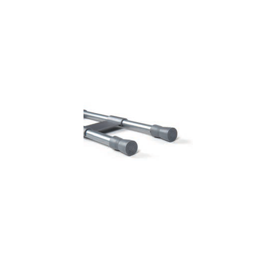 Barres anti-chutes double grises CAMP4 - barres anti-glisse pour placard et frigo de camping-car.