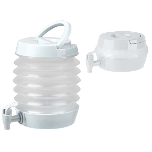 Fontaine à eau pliable 3,5L CAMP4  - distributeur à robinet bateau, van & camping 