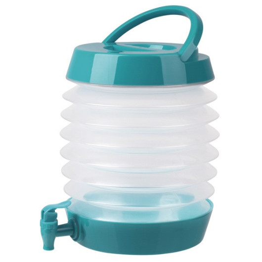 Récipient à Eau Camping 12 L Avec Robinet - Portable En Polyéthylène - Pour Voiture, Randonnée