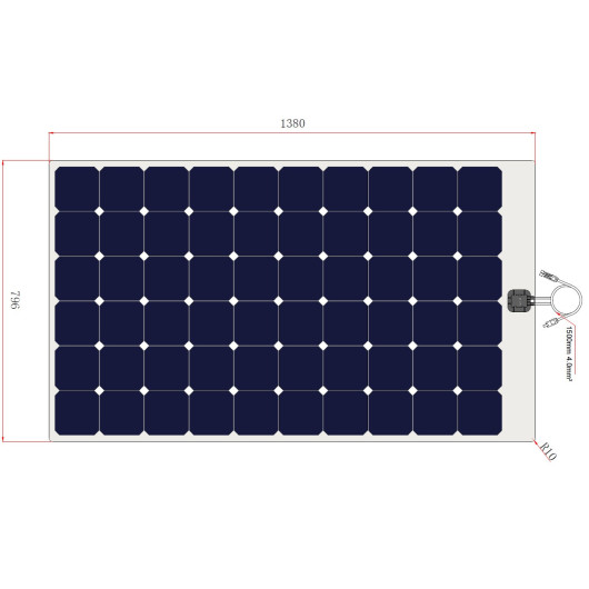 Kit panneau solaire souple marine flex 220W, régulateur VICTRON MPPT bateau, camping-car