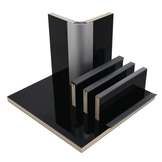 REIMO Contreplaqué stratifié 15 mm Noir Brillant