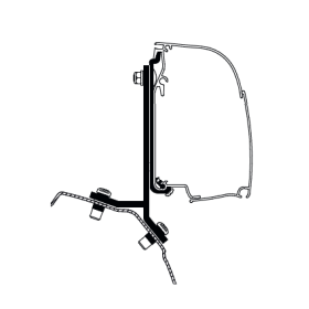 THULE Adaptateur 4200 | Custom 1 Adaptateur 4200 FORD Transit Tourneo Custom THULE - kit de montage pour store banne 4200 sur FORD Custom.