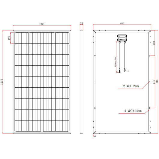 ENERGIE MOBILE Kit panneau solaire 140W cellules PERC et régulateur MPPT