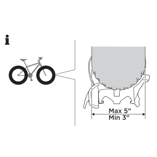 Rail Fatbike Superb THULE - rail supplémentaire pour Fatbike sur porte-vélos caravanes.