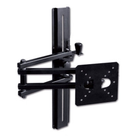 Support TV Antarion Pour Camping-car – Double Bras Aluminium, Inclinaison 180°, Charge Max 15 Kg