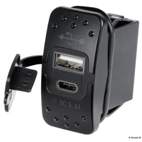 OSCULATI Interrupteur USC-2,4 & USB-C