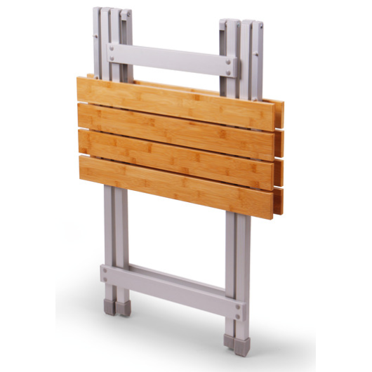 Table 50 x 50 cm HT - table camping-car compacte et pliante pour 2.