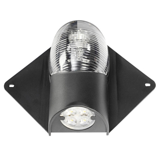 Feu de navigation LED OSCULATI - hune et projecteur de pont 12/24V pour bateau