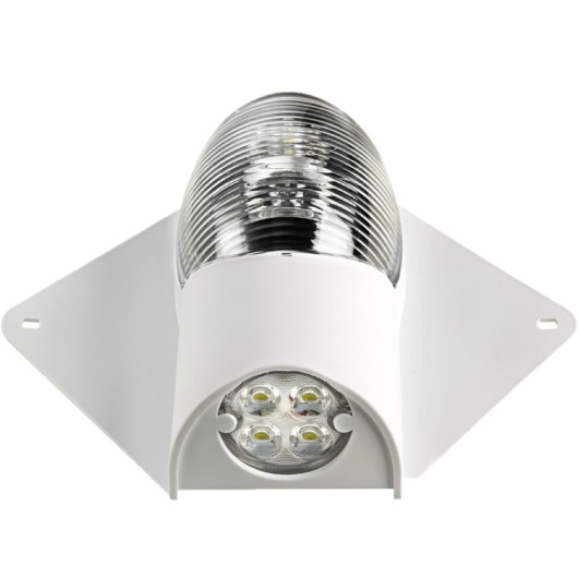 Feu de navigation LED OSCULATI - hune et projecteur de pont 12/24V pour bateau