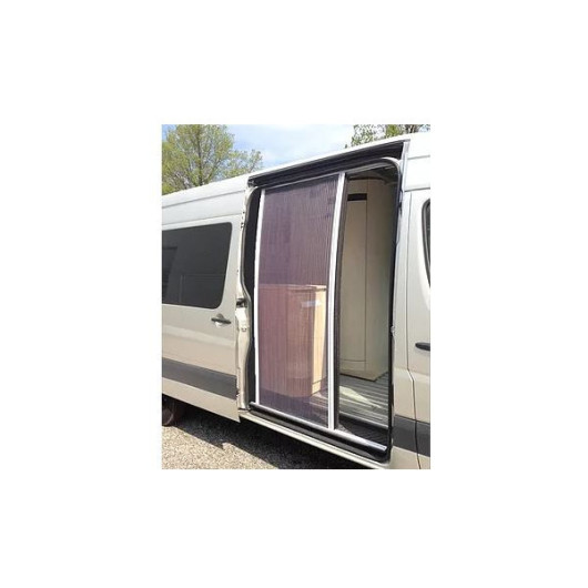 Porte moustiquaire Sprinter depuis 2018 HORREX - moustiquaire de porte pour fourgon aménagé Sprinter.