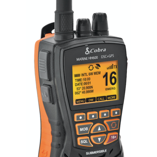 COBRA VHF HH600 GPS BT