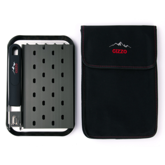 Grille et lèches-frites GIZZO - accessoire de cuisson pour barbecue.