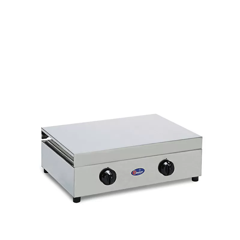 ALTIGASI Premier Réchaud De Table En Acier PARKER 2 Feux Avec