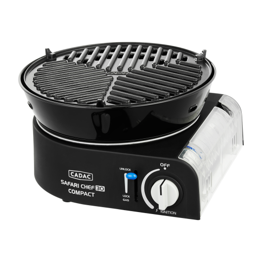 Safari Chef 30 Compact CADAC - barbecue de table à gaz.