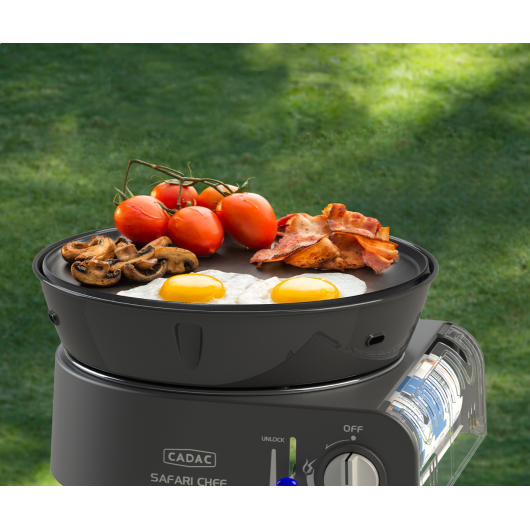 Safari Chef 30 Compact CADAC - barbecue de table à gaz.
