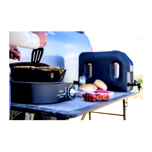 Safari Chef 30 Compact CADAC - barbecue de table à gaz.