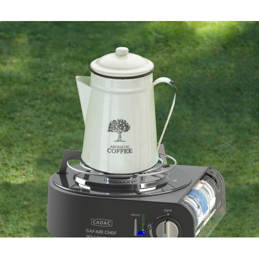 Safari Chef 30 Compact Lite CADAC - barbecue au gaz pour camping-car & fourgon.