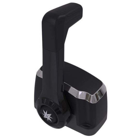 Boitier de cammande a câble pour moteur bateau DOMETIC Boitier Xtrems Chromé CHX81