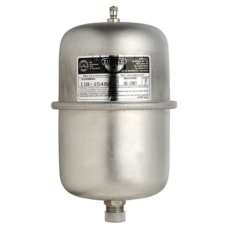 Réservoir Accumulateur Pression 1 Litre 125 PSI - Pompe à Eau Pour Bateau, Camping-Car, Yacht