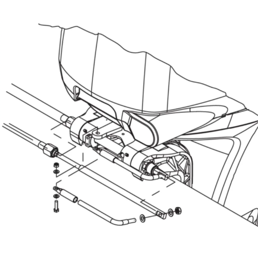 Kit barre de renvoie VETUS - Direction & accessoire bateau