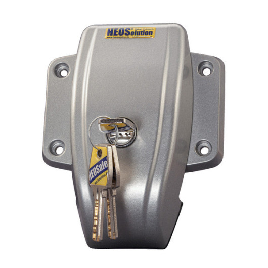 Fermeture Heosafe - dispositif à clé pour fourgon Ducato - gris