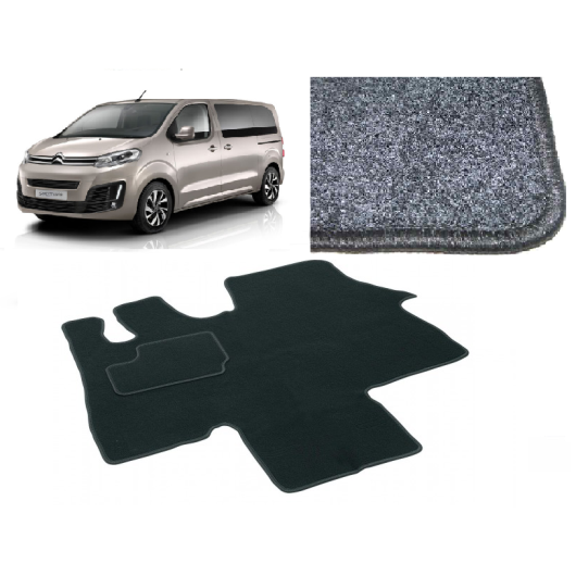 Tapis de cabine Plus Spacetourer depuis 2016 CARBEST - tapis intérieur pour fourgon Spacetourer.