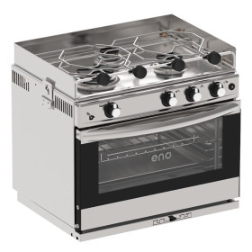 ENO Grand large 3 feux | four inox | avec grill