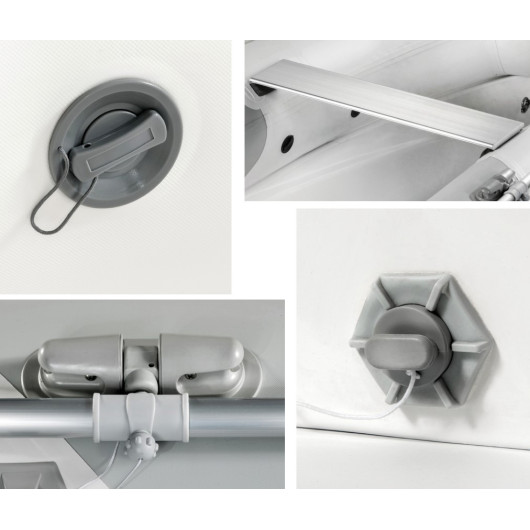 OSCULATI Annexe carène en V aluminium