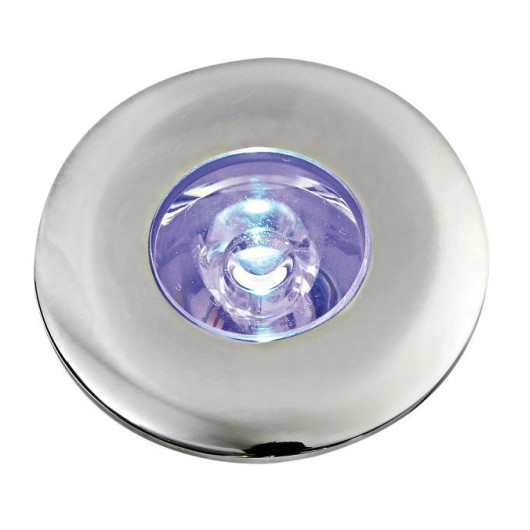 Spot LED encastrable Osculati | éclairage de courtoisie en inox IP67 pont bateau