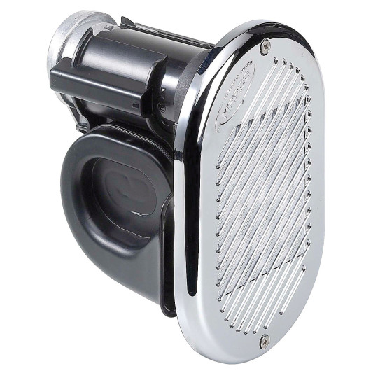 Klaxon pneumatique MARCO Hurricane HR1/C chromé 12 V | Avertisseur sonore
