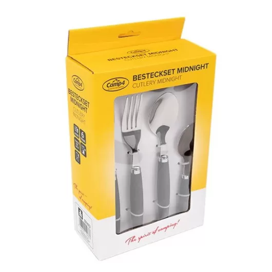 Set couverts 24 pièces CAMP4 - couvert de table camping-car, van & bateau