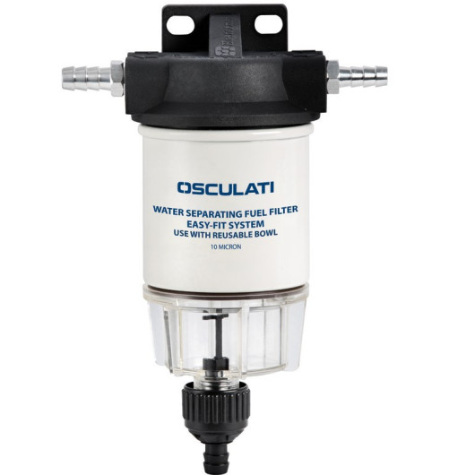 Filtre séparateur eau / carburant pour moteur de bateau OSCULATI - pièce mécanique marine