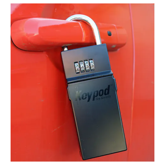Boite à clés à code NORTHCORE Keypod 5GS - protection clé de van, fourgon, camping-car