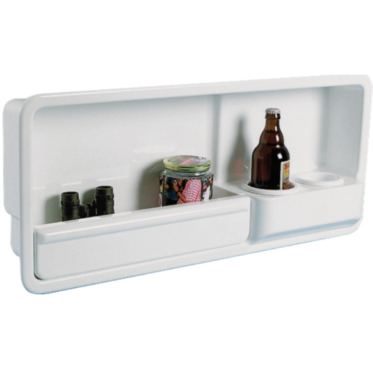 Niche latérale 2 porte-verres OSCULATI - Etagère & casier de rangement bateau & camping-car