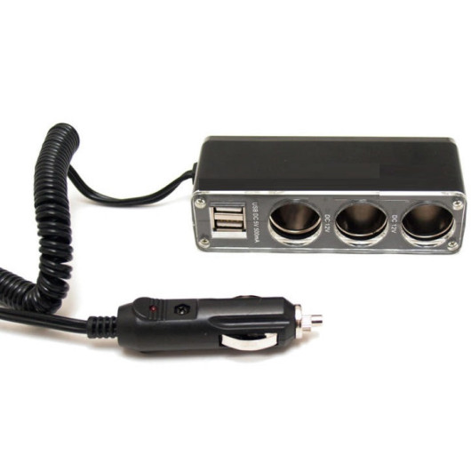 Multiprise allume-cigare - USB CARBEST - prises 12 V pour bateau, van & camping-car