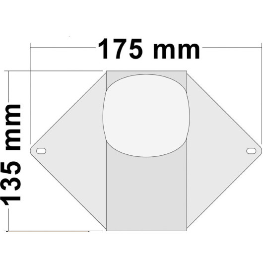 Feu de pont + hune halogène OSCULATI - projecteur de pont & feu blanc 225° pour mât de bateau