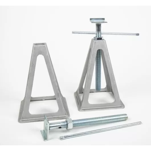 Lot de 4 vérins en aluminium CARBEST - chandelles pour caravane et camping-car