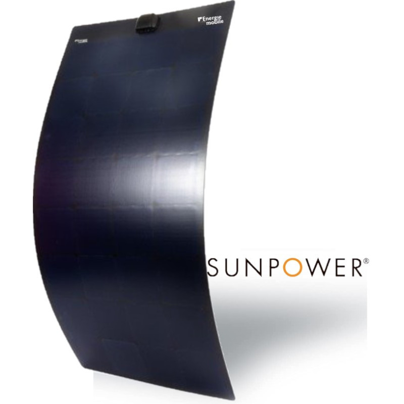 Panneau Souple Sunpower W Black Em Pour Camping Car Voilier H R