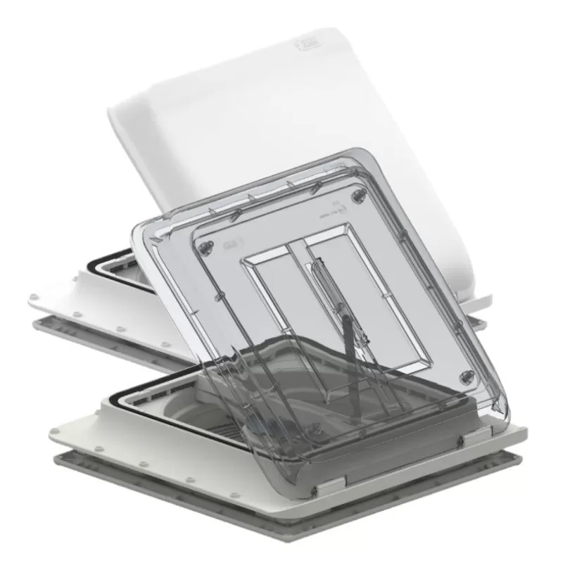 MPK VisionStar M Pro 2 Getönte Klarglas Dachluke Dachfenster Dachhaube 40x40 Cm