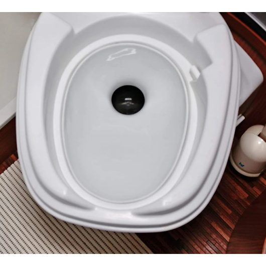 Insert pour WC THETFORD TWUSCH - cuvette porcelaine pour toilettes camping-car.