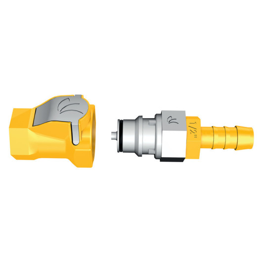 Certec Inline Push and Connect LILIE - adaptateur pour filtre à eau en camping-car et fourgon.