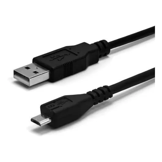 Câble USB Caseroxx, Câble De Données Pour Garmin Camper 770 LMT-D, Câble USB Comme Câble De Chargement Ou Pour Le Transfert De Données En Noir