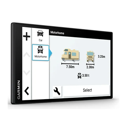 Camper 795 GARMIN - GPS pour camping-car avec gabarit.