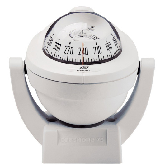 Offshore 75 sur étrier PLASTIMO - compas magnétique de route pour bateau & semi-rigide