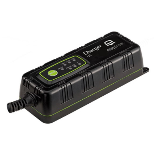 Chargeur U4 EASY DRIVER - chargeur batterie 12V 4A en bateau, camping-car & van
