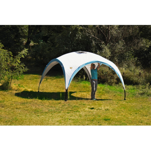 Tonnelle Sansibar REIMO - toile d'ombrage de camping avec paroi montage rapide