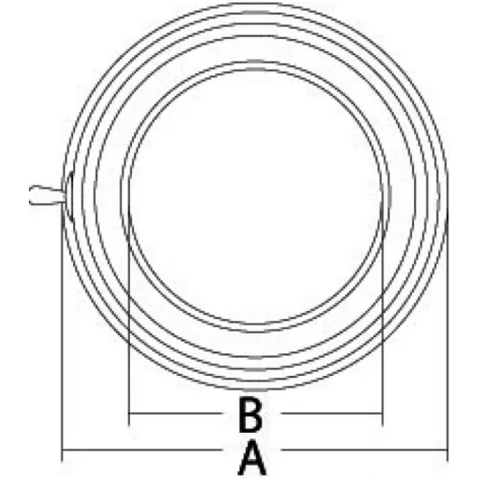 Plafonnier laiton LED 169 mm Osculati | Éclairage 12V pour bateau, van, camping-car | schéma