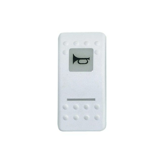 Façade blanche interrupteur Contura II CS Interrupteur bateau